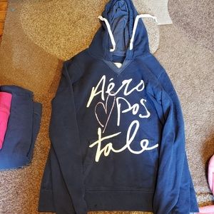 Aeropostale glitter hoodie